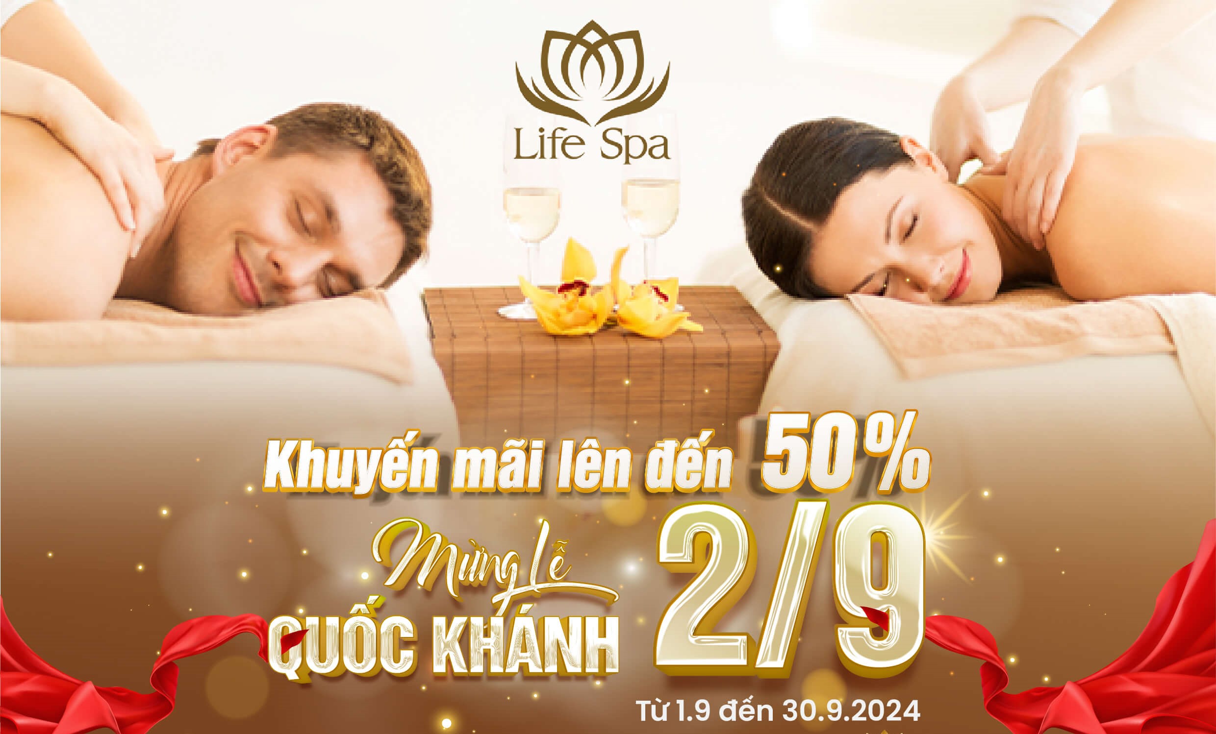 Chương Trình Khuyến Mãi Mừng Quốc Khánh 2/9 Tại Lifespa